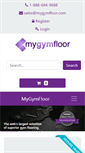 Mobile Screenshot of mygymfloor.com